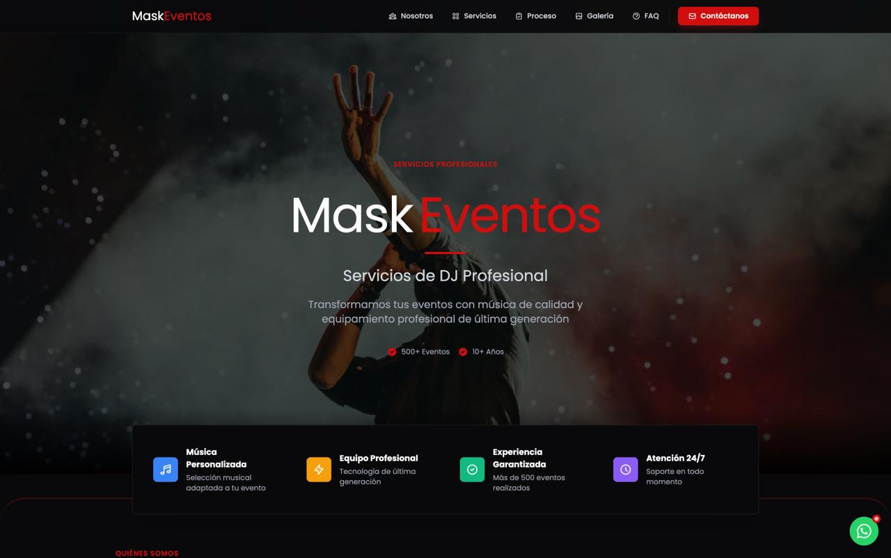 Mask Eventos
